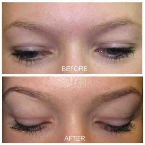 brow tinting