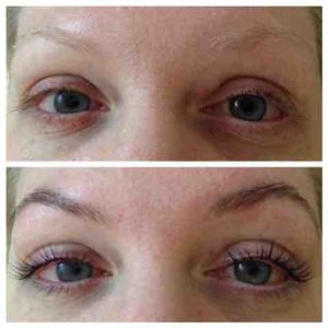 lash and brow tinting