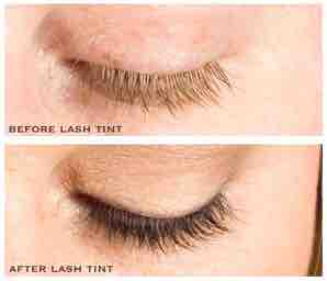 lash tinting